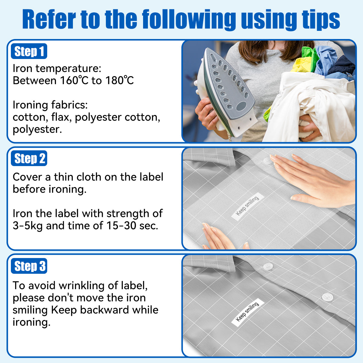 Labelife TZe-FA231 TZe-FA3 Replace for Brother Iron-On Fabric Label Tape TZ 12mm 0.47" White Compatible with Brother Ptouch PTD400 PTD210 PT-1280 Label Maker, 4-Pack