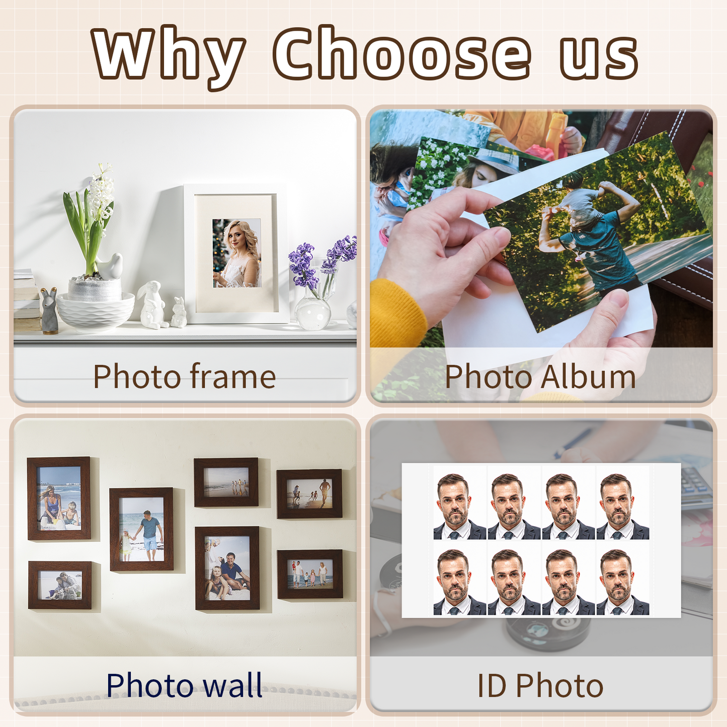 Compatible for Canon Selphy CP1300 Ink and Paper KP-108IN Color Ink and Paper Set for Selphy CP1500 CP1200 CP910 CP900 CP760 CP770 CP780 CP800, 3 Color Ink Cassette and 108 Sheets 4x6 Photo Paper