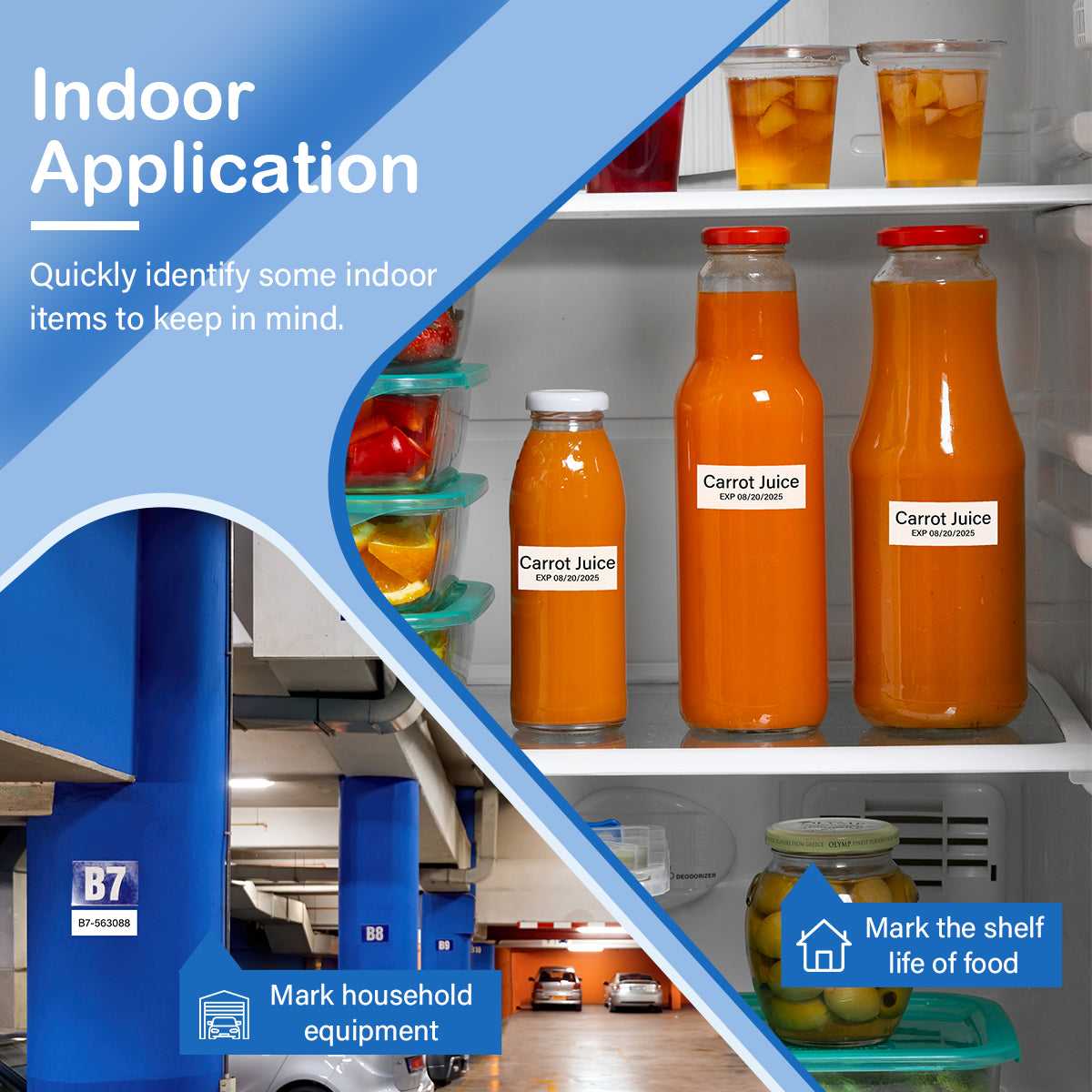 Labelife TZe-251 TZe TZ Tape 24mm 0.94 Compatible with Brother P Touch Label Maker Tape 24mm .94 Laminated White TZe251 TZ-251 1'' for Brother PT-D600 PT-D610BT PT-P710BT P700 P750W, 5-Pack